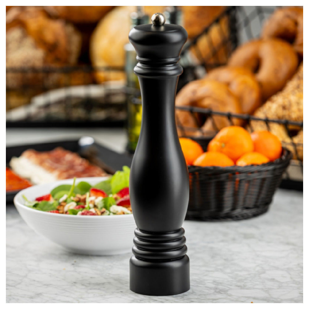 TableCraft Products 12858 - Pepper Mill, 8 Oz., 2-3/4" Dia. X 12-1/2"H