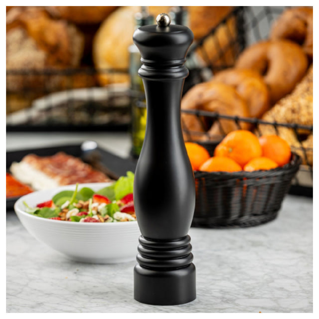 TableCraft Products 12858 - Pepper Mill, 8 Oz., 2-3/4" Dia. X 12-1/2"H