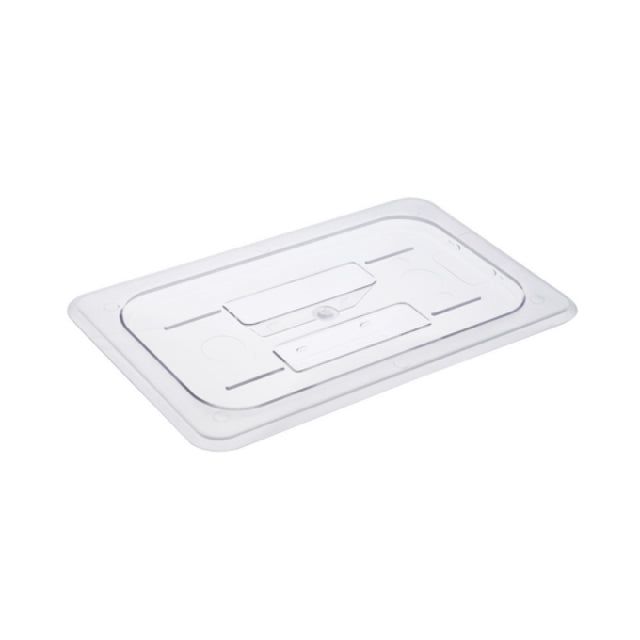 CAC China PCSD-QC Food Pan Cover 1/4-size Solid