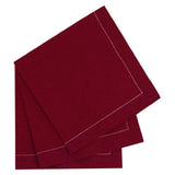 PacknWood 210SVCC20RD - Luxury Cocktail Napkin, 7.9" X 7.9", Square