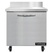 Continental Refrigerator SW32NBS Work Top Refrigerator 32"W 9.0 Cu Ft Capacity