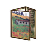 Risch TETQ 8.5X14-LEATHERETTE Deluxe Sewn Leatherette Menu Cover (specify Color)