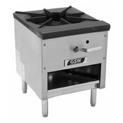 GSW USA AESP1-18D24NG 18 Tips Duck Jet Burner Stock Pot Stove 24"H 100000BTU-NG