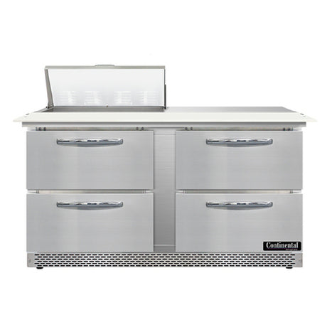 Continental Refrigerator SW60N8C-FB-D Sandwich Unit Front Breather 60"W