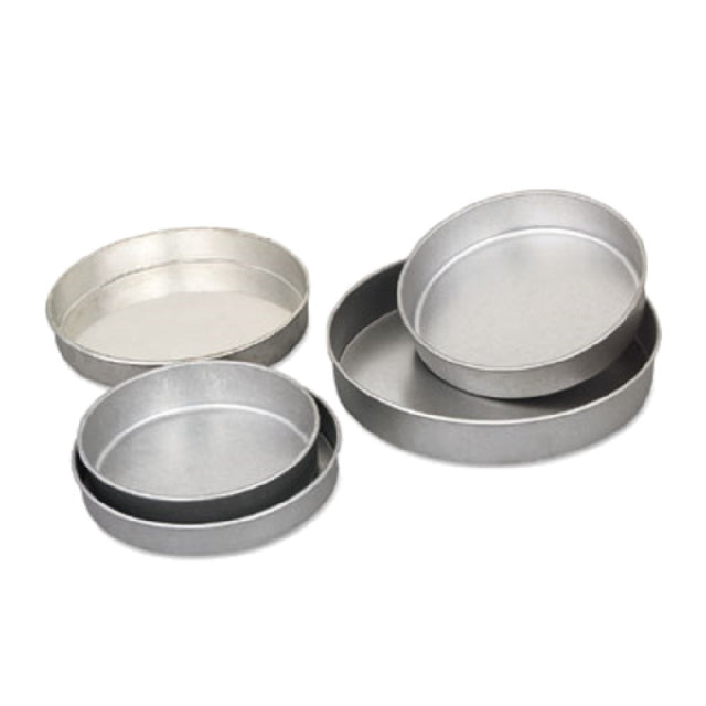 Alegacy Foodservice Products P8020 Layer Cake Pan 8" Dia. (top) X 2" Deep Rolled Rim