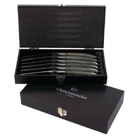 Arc Cardinal FK491 Steak Knife Box 10-3/8" X 5-5/16" X 1-3/4" Rectangular