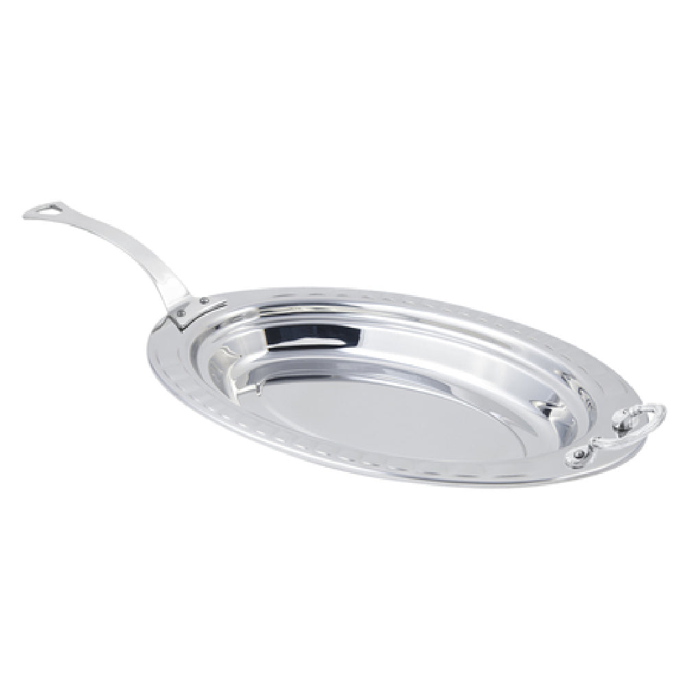 Bon Chef 5688HLSS - Food Pan, Full Oval, 2-1/2 Qt. (80 Oz.) Capacity