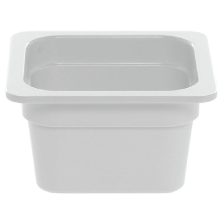 Hubert 88999 - Cold Food Pan, 1/6-size, 6-3/8" X 6-15/16" X 4"H
