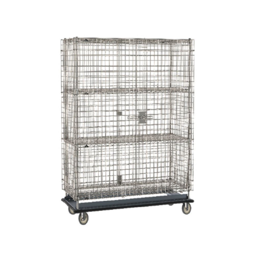 Metro SEC56S-HD-2SE - Super Erecta® Security Unit, Mobile, Stainless Steel Finish