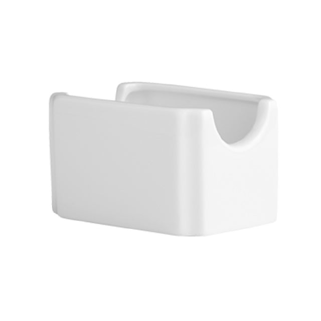 Arc Cardinal S1916 Arcoroc Horizon Sugar Caddy (L:3.63'' X W:2.38'') High Alumina Porcelain