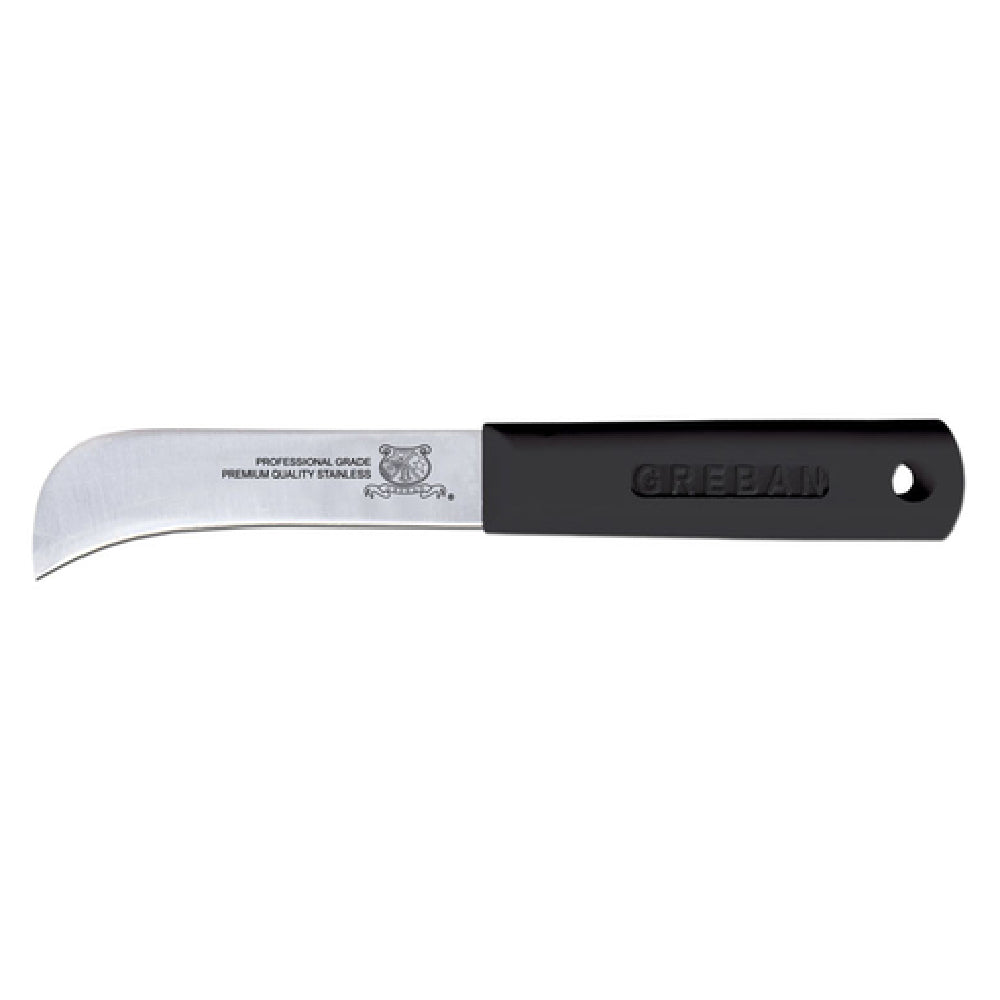 Omcan 12372 (12372) Lettuce Knife 3-1/4" Black Handle