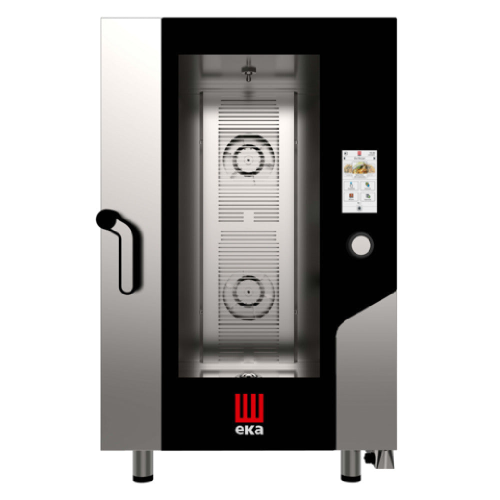 Tecnoeka MKFA 1111 TS - Eka Millennial Combi Oven, Electric, (11) GN 1/1 (12" X 20") Hotel Pan Or (11) Half-size (13" X 18") Pan Capacity