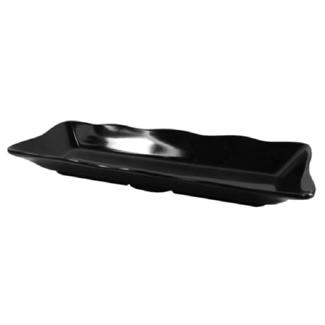 Elite Global Solutions M717S-B Tray 1-3/4 Qt. (56 Oz.) 17-1/4"L X 6-5/8"W X 2"H