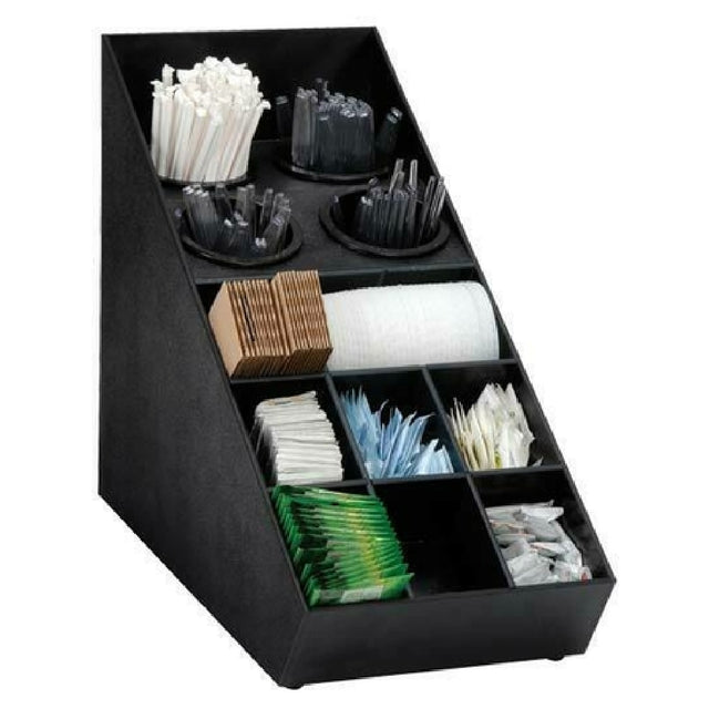 Dispense Rite SWCH-1BT Silverware And Condiment Organizer (13) Compartments (4) Silverware Compartments