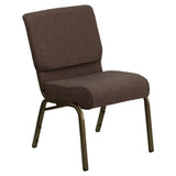 Flash Furniture FD-CH0221-4-GV-S0819-GG Hercules Series Extra Wide Stacking Church Chair