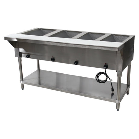 Advance Tabco HF-4E-120-X Hot Food Table Electric 62-7/16"W X 30-5/8"D X 34-3/8"H