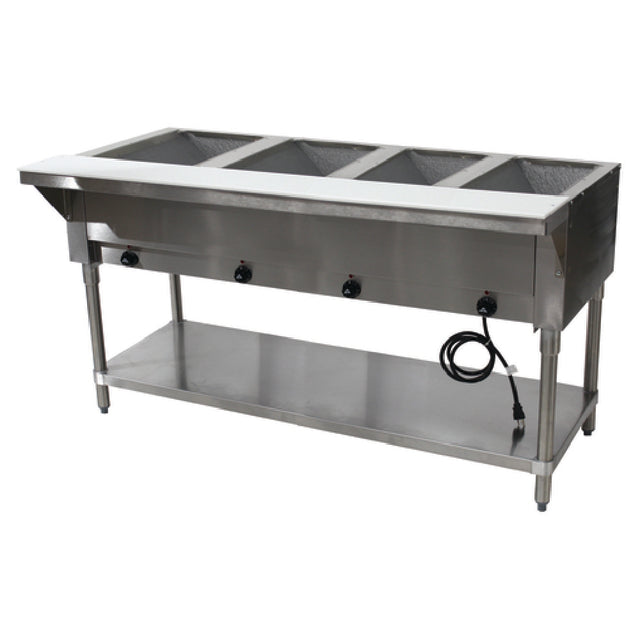 Advance Tabco HF-4E-240-X Hot Food Table Electric 62-7/16"W X 30-5/8"D X 34-3/8"H