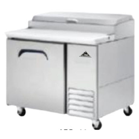 Akita APR-44 Pizza Prep Unit One-section Side Mounted Self-contained Refrigeration