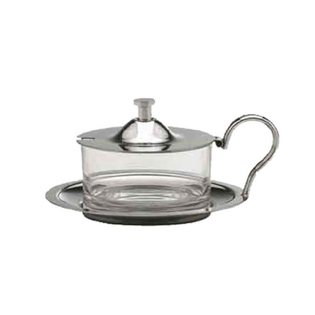 Bauscher Hepp 15.4880.0000 - Cheese Dish, 3-1/8"H (79mm), 18/10 Stainless Steel