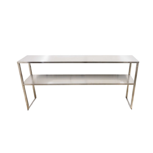Omcan 48300 (48300) Overshelf Double Tier 60″W X 15"D X 33"H
