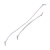 Menu Solutions E2624 Menu Elastics 4" Long With Metal Barbs At Ends (100 Per Pack)