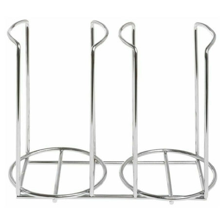 Hubert 69132 - Cup/Lid Holder, Double, 4-1/4"L X 9-9/16"W X 6-3/4"H