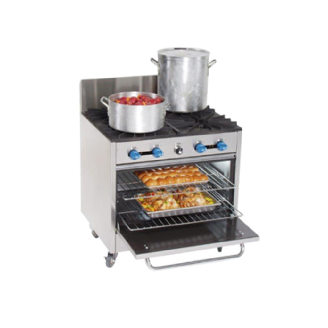 Comstock-Castle FK430 Heavy Pot Range Gas 36" Wide X 30" Deep Frame