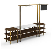 Steelite MGCMLA02WBXF Mogogo Buffet Solutions Modular Pro Salsa Bar Station 3-tier