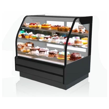 Hussmann DZC-C-048R Delight Service Bakery Display Case Full Service Remote Refrigeration