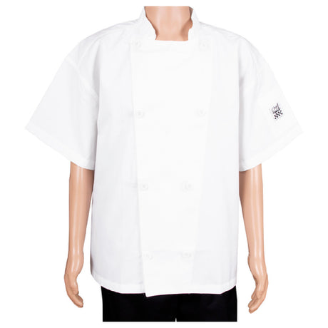 John Ritzenthaler Company J005-4X Chef Revival® Chef's Jacket 4X-large Pen/thermometer Pocket