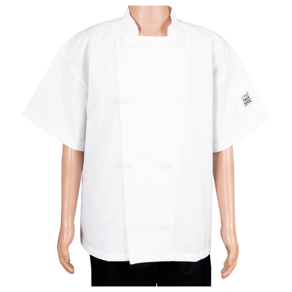 John Ritzenthaler Company J005-3X Chef Revival® Chef's Jacket 3X-large Pen/thermometer Pocket