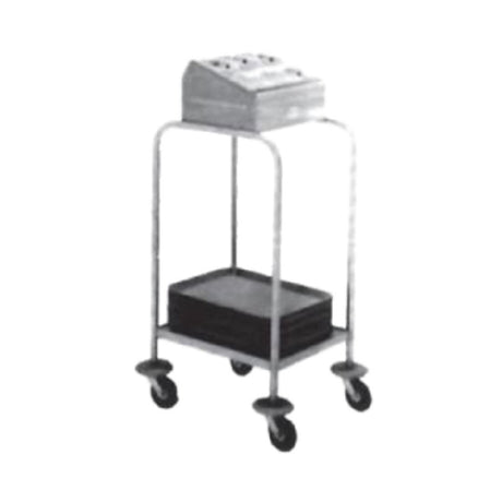 Piper Products 716-1-A6 - Tray & Silver Cart, (1) Stack With Cylinder Type Silver Disp