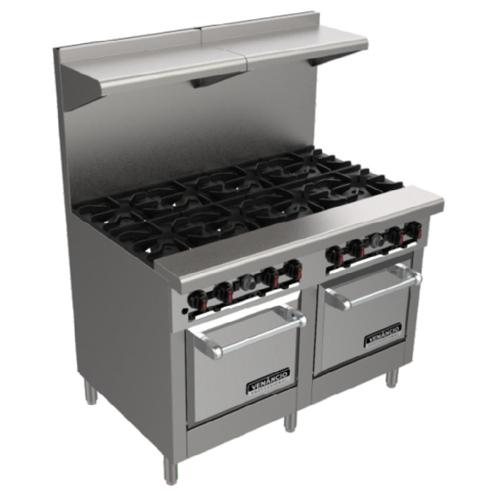 Venancio R722CO-72B_LP Restaurant Range Gas 72"W