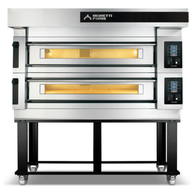 AMPTO S140E2 S1402S03 Serie S Moretti Forni Pizza Oven Electric Deck-type