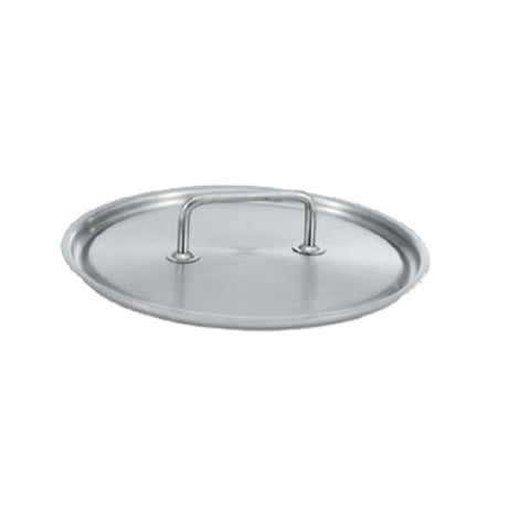 Vollrath 47770 Intrigue® Cover 7.1" (18cm) Diameter 18-8 Stainless With Heavy-duty Welded Solid Loop Handle