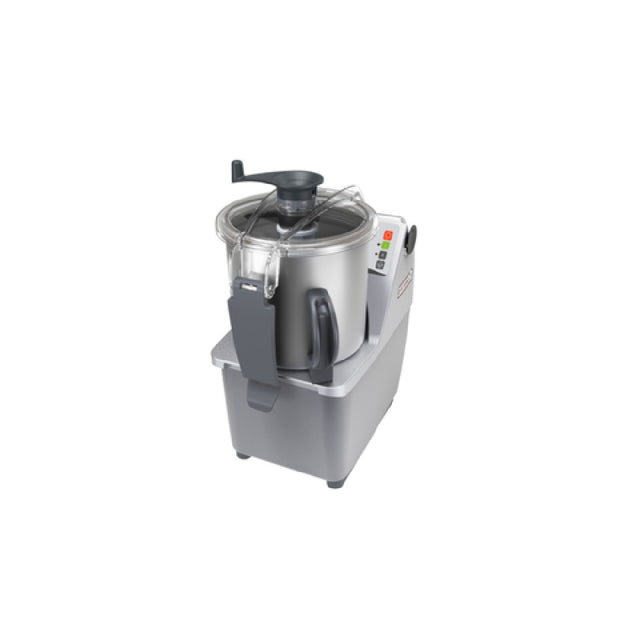 Eurodib 602246 Dito Sama Cutter Mixer Variable Speed (300-3700 RPM) Equipped With 7.4 Qt. Stainless Steel Bowl With Clear BPA-free Lid