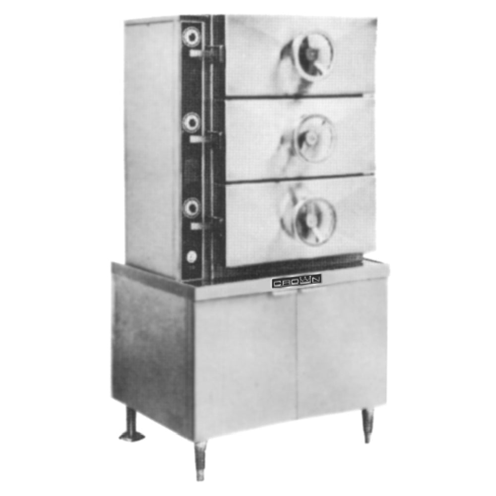 Crown Steam DC-3 Steamer Direct Steam Pressure-type