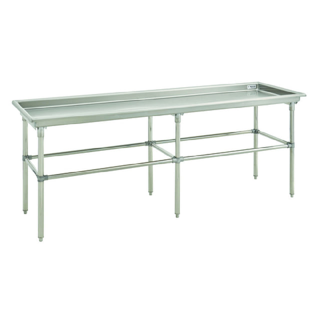 Hubert 47437 - Kratos Sorting Table, 30"W X 96"D X 34-1/2"H, 3" Upturn On All (4) Sides