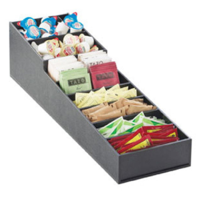 Cal Mil 2059 Classic Condiment Countertop Organizer 6-1/2"W X 22-3/4"D X 6-1/4"H