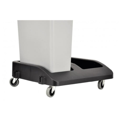 Omcan 43304 (43304) Dolly Double For Rectangular 20 Gallon Recycling Trash Container