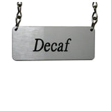 Service Ideas IDCHDE Service Ideas ID Chain Decaf ID Chain Brushed Stainless