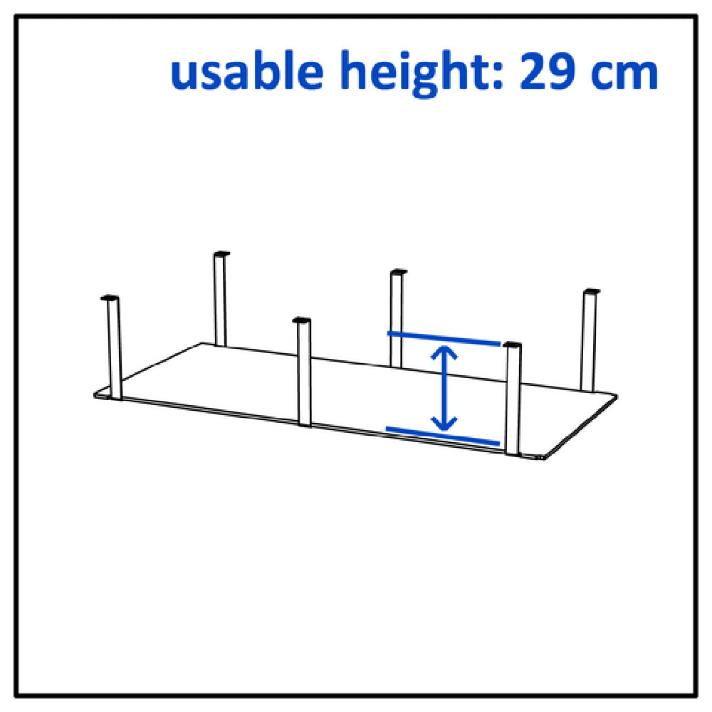 Bauscher Hepp VE-80058 - Venta® Shelf, To Create Storage Space Under A Buffet Table