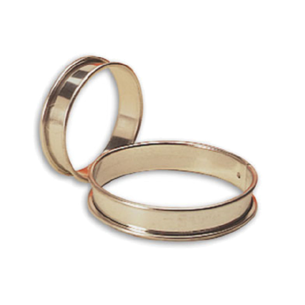 Matfer 371609 Tart Ring 4-3/4" ID X 3/4"H Plain