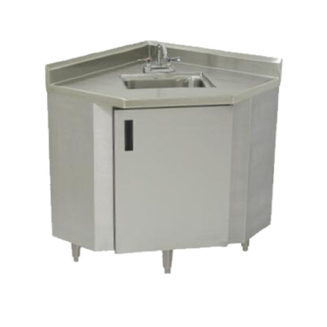 Advance Tabco SHK-1735 Sink Cabinet Corner Design 14" X 10" X 10" Deep Sink