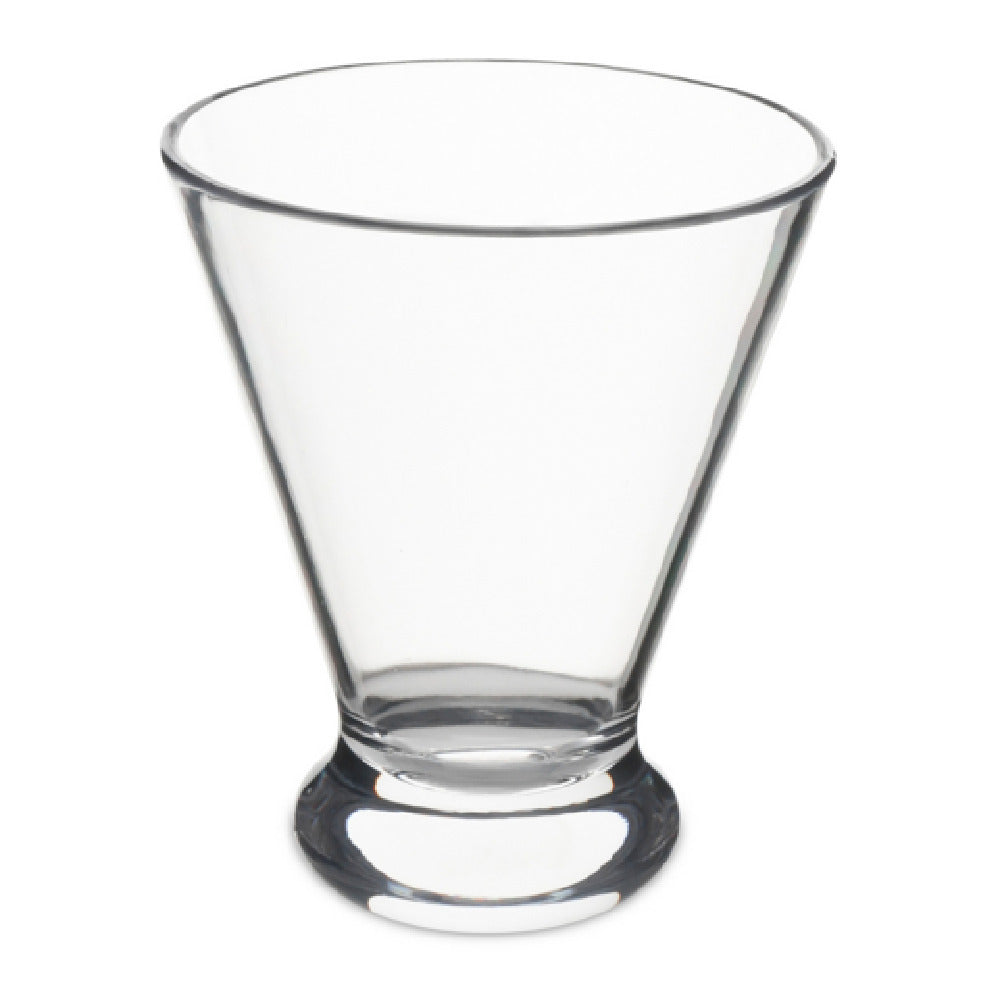 Bon Chef 76200 Martini Glass 7 Oz. Stemless Tritan