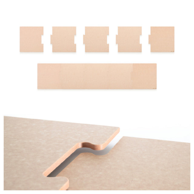 Epicurean 629-932001 Epicurean Stock Puzzle Board 93" X 20" X 3/8" In Natural
