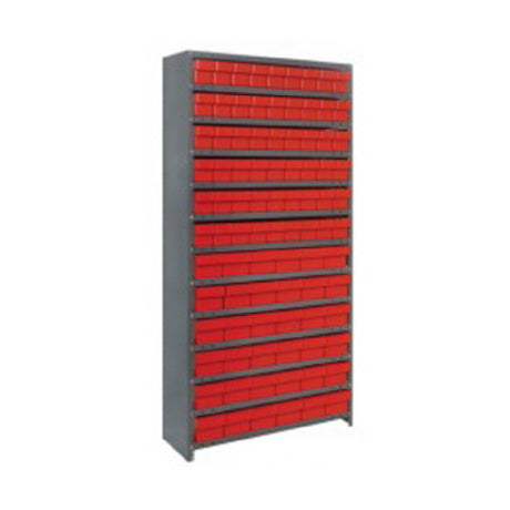 Quantum CL1875-624_YELLOW - Shelving Unit, Closed, 18"D X 36"L X 75"H