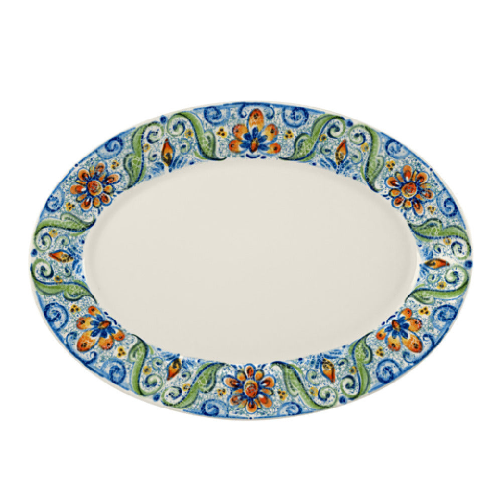 Steelite HL15463909 Rolled Edge Oval Platter 10.5" X 7.25" RE & NR