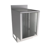 BK Resources UBC-B-21-W18 Well Series Underbar Cabinet Flat Top 18"x21"