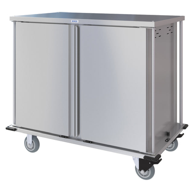 Dinex DXPTQC2T2D28 TQ Compact Meal Delivery Cart (2) Door 2-compartment